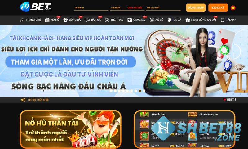 i9bet - Sân chơi trực tuyến bậc nhất 6 Những ưu điểm nổi bật có tại nhà cái i9bet