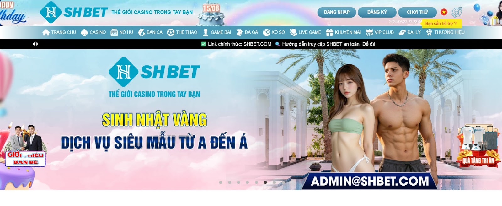 Shbet – Trang Chơi Nhà Cái SHBET.COM Chính Thức 27 Truy cập website chính Shbet88